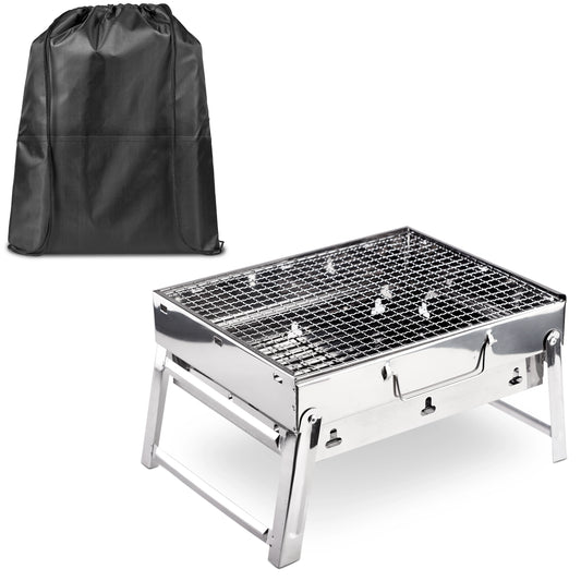 Bosveld Braai Set - Foldable Stainless Steel Braai & Cooler - Everything Unique Creations