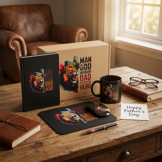 Collier Executive Workspace Gift Set - 5-Piece Desk Box - Everything Unique Creations