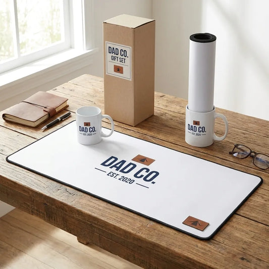 Alvin Mug & Desk Mat Gift Set - Custom Branded Combo - Everything Unique Creations