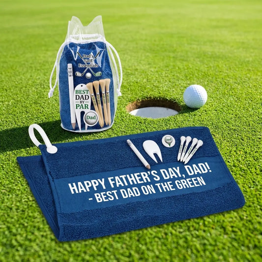 Monte Rei Golf Gift Set - Cotton Towel & Golf Essentials - Everything Unique Creations