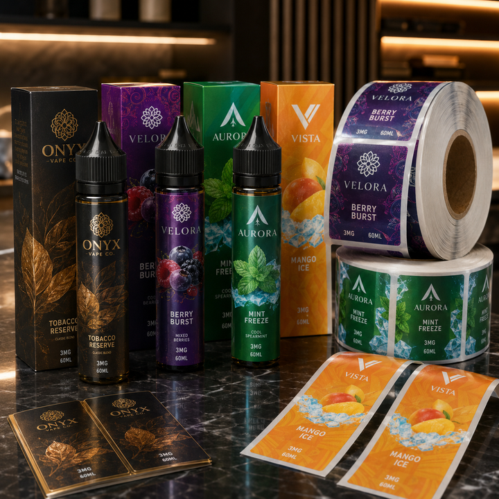 Gloss Waterproof Labels