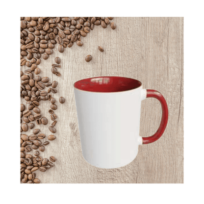 11oz Two-Tone Ceramic Mug - 11 Colours, Personalised - Everything Unique Creations