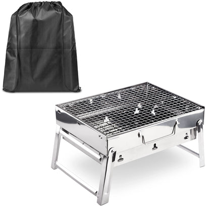 Bosveld Braai Set - Foldable Stainless Steel Braai & Cooler - Everything Unique Creations