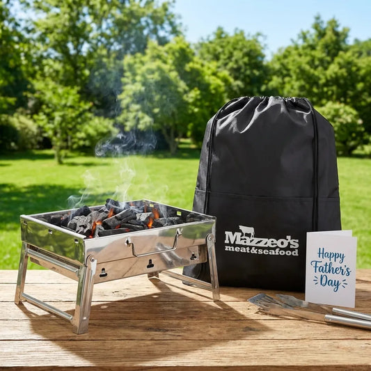 Bosveld Braai Set - Foldable Stainless Steel Braai & Cooler - Everything Unique Creations