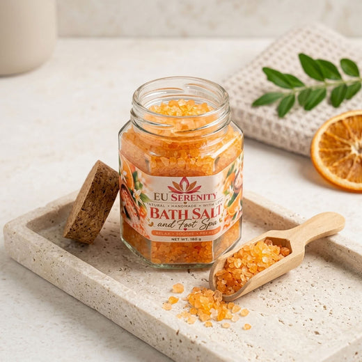 Sweet Orange Bath Salt and Foot Spa