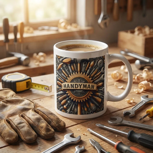 Handyman - 11oz Ceramic Mug | Father's Day Gift - Everything Unique Creations