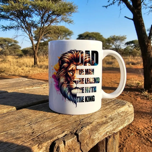 The Man, The Legend, The Myth - 11oz Ceramic Mug | Father's Day Gift - Everything Unique Creations