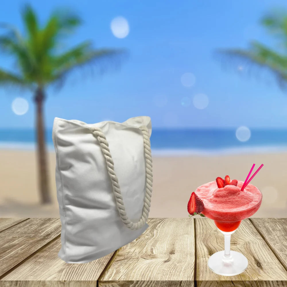 Luxury Rope Bag - Customisable Canvas Tote | Personalised - Everything Unique Creations
