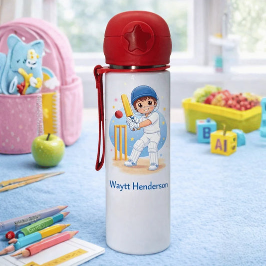 400ml Steel Kids Sippy Bottle - Buddy Cap, 4 Colours - Everything Unique Creations