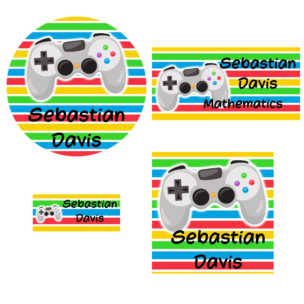 Personalised School Name Labels - Hero Pack (110) - Everything Unique Creations