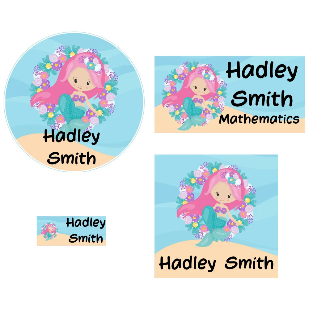Personalised School Name Labels - Hero Pack (110) - Everything Unique Creations