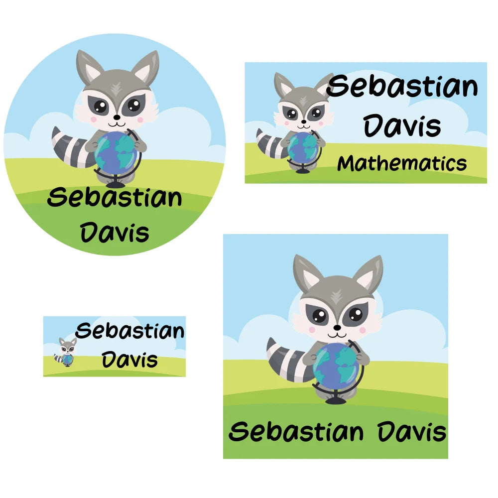 Personalised School Name Labels - Hero Pack (110) - Everything Unique Creations
