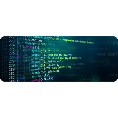 Sublimation Desk Pad - Black Overlock | 2 Sizes - Everything Unique Creations