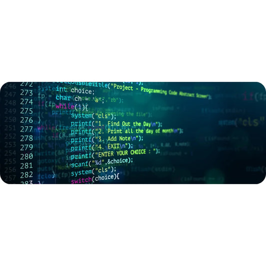 Sublimation Desk Pad - Black Overlock | 2 Sizes - Everything Unique Creations