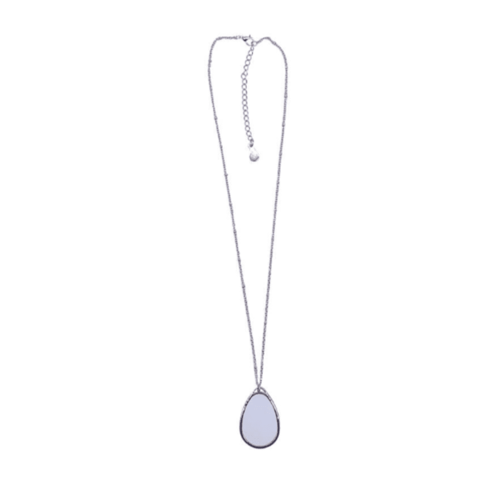 Teardrop Sublimation Necklace - Personalised Pendant - Everything Unique Creations