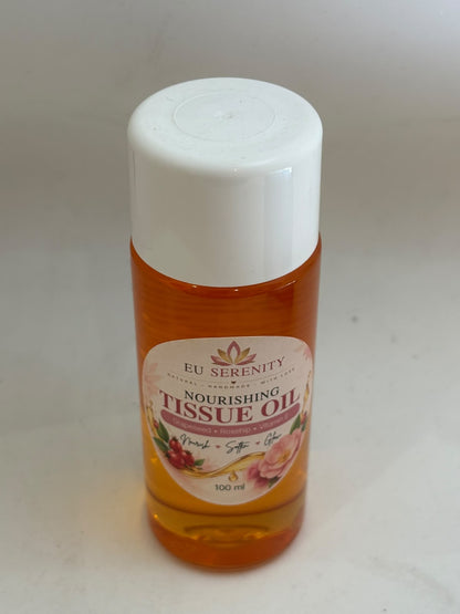 Nourishing Tissue Oil bottle from above