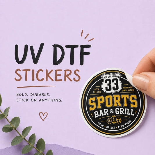 UV DTF Custom Transfer Prints