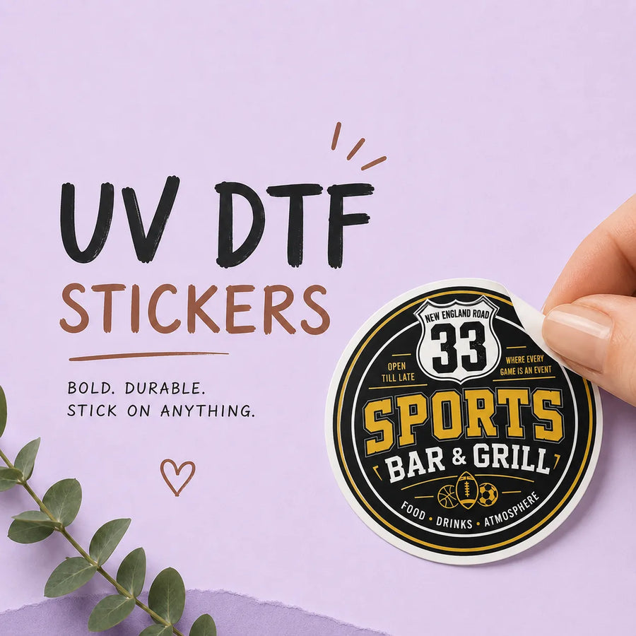 UV DTF Custom Transfer Prints