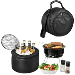 Outback Braai & Cooler Set with custom branding – Portable BBQ and cooler bag