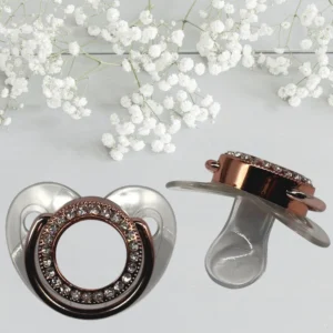 personalised sublimation dummies in silver, blue, and rose gold with crystal trim – Everything Unique Creations