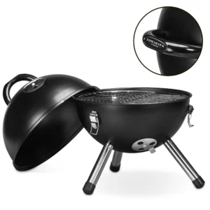 Serendipio Moraga Kettle Braai – Portable mini BBQ with custom branding and stainless-steel design