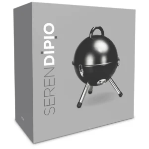 Serendipio Moraga Kettle Braai – Portable mini BBQ with custom branding and stainless-steel design