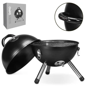 Serendipio Moraga Kettle Braai – Portable mini BBQ with custom branding and stainless-steel design