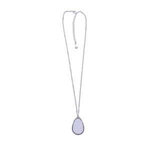 Teardrop sublimation necklace with aluminium pendant